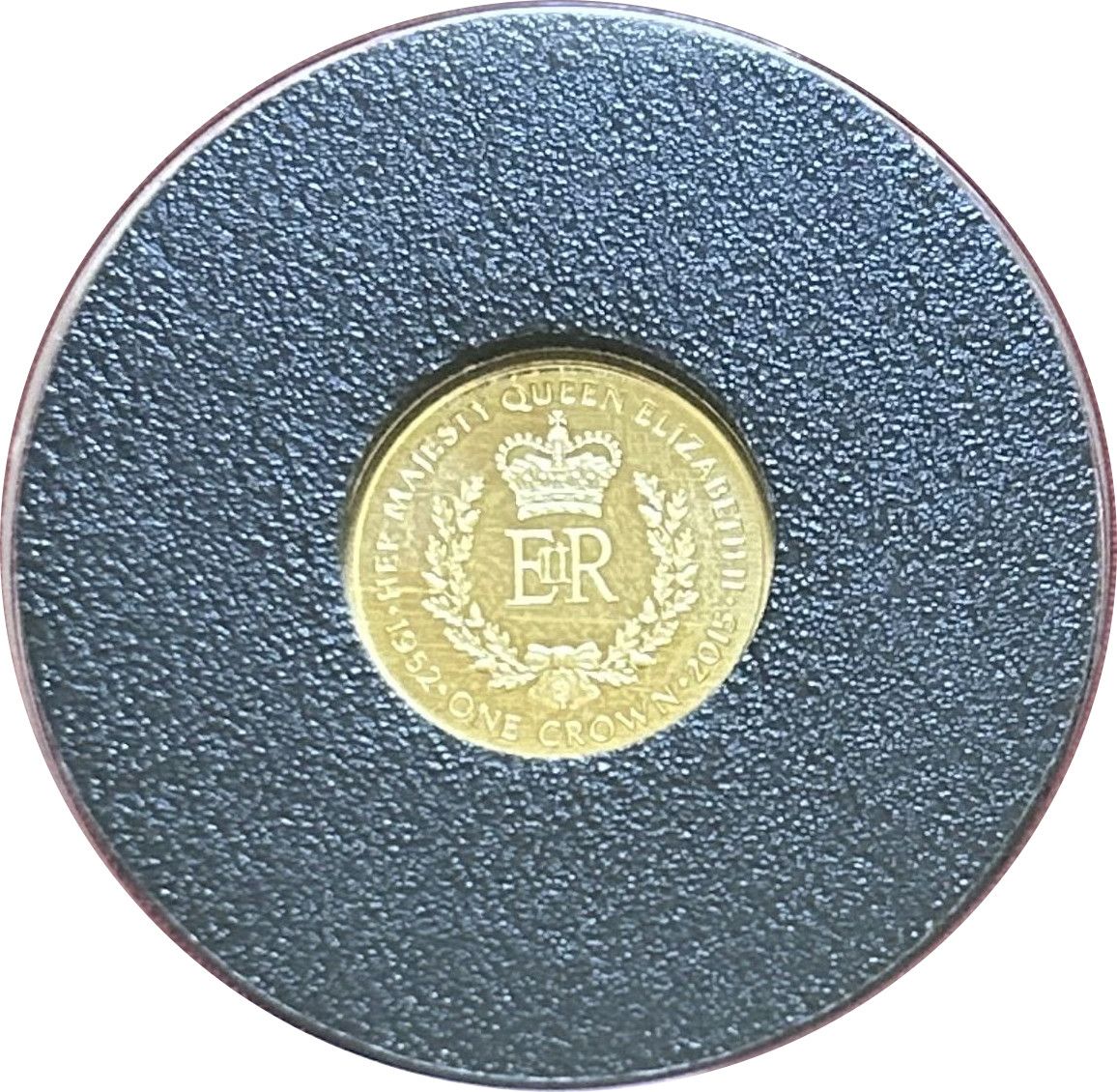 Tristan da Cunha 1 Crown - Elizabeth II 63 years reign