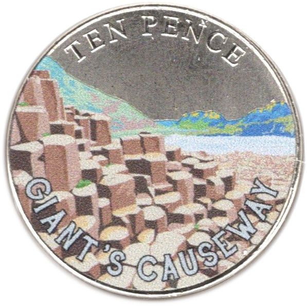 Isle of Man 10 Pence - Charles III Giant’s Causeway