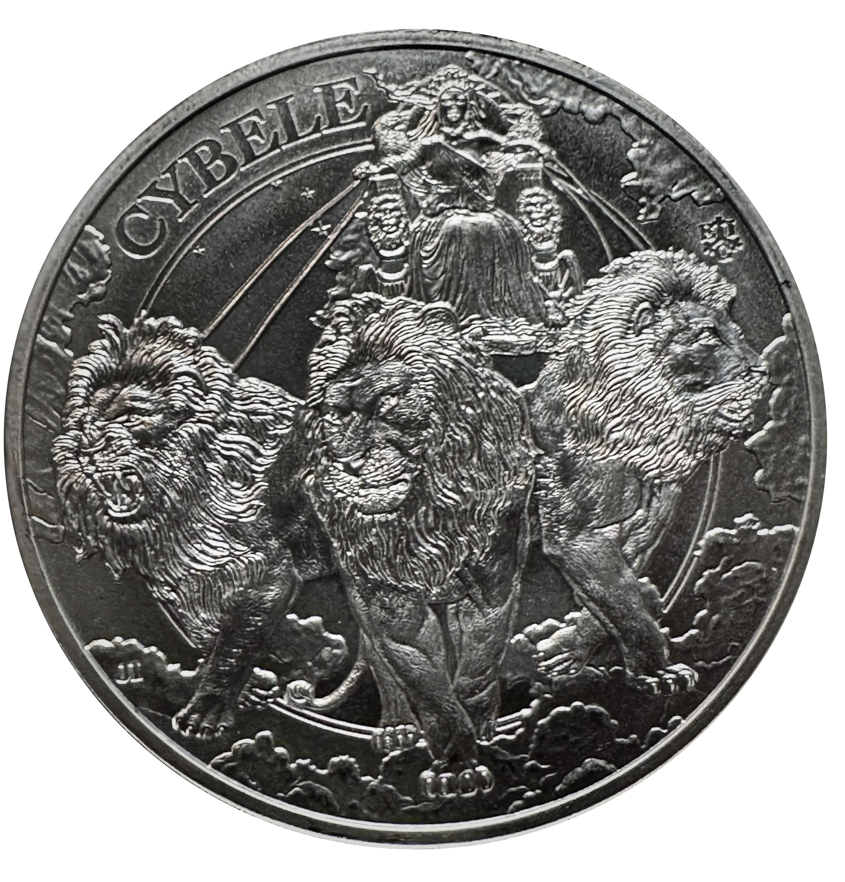 Saint Helena 1 Pound - Charles III Cybele and the Lions