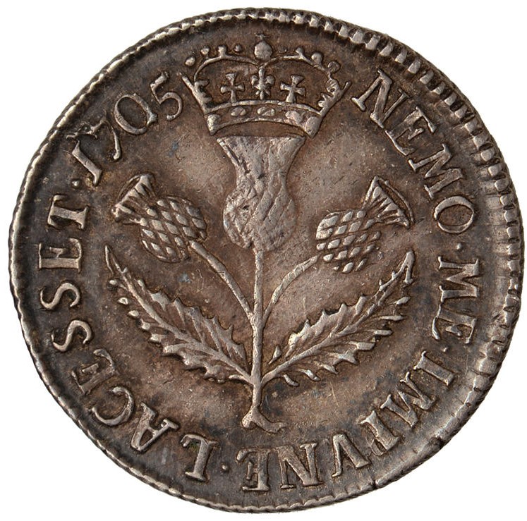 Scotland 5 Shillings - Anne