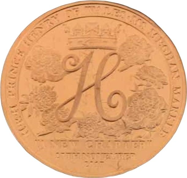 Gibraltar 1 Pound - Elizabeth II Royal Engagement; Gold Proof