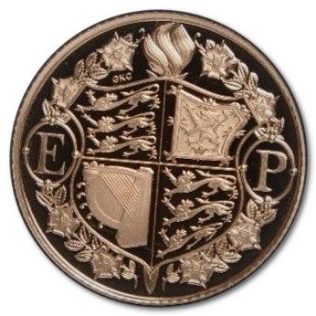 Gibraltar ½ Sovereign - Elizabeth II Strength and Stay