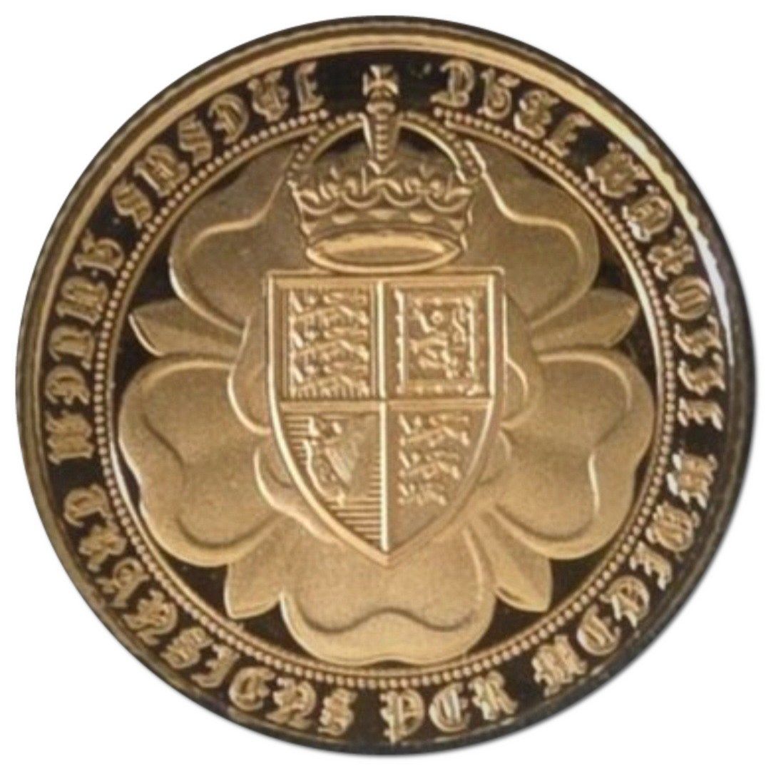 Gibraltar ½ Sovereign - Charles III 535 years of Sovereign; Gold