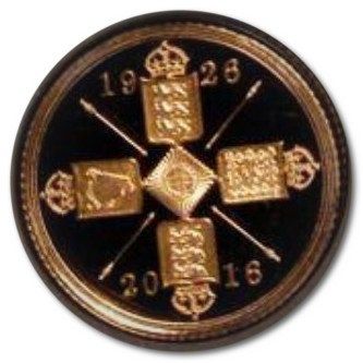 Gibraltar ½ Sovereign - Elizabeth II 90th Birthday; Gold Proof