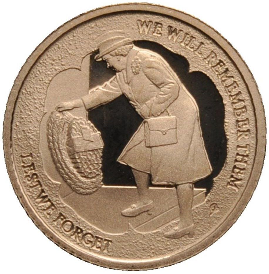 Gibraltar ¼ Sovereign In the name of Elizabeth II; Remembrance 2022