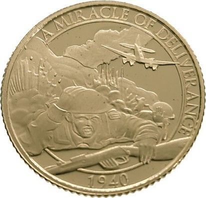 Gibraltar ½ Sovereign - Elizabeth II Miracle of Deliverance