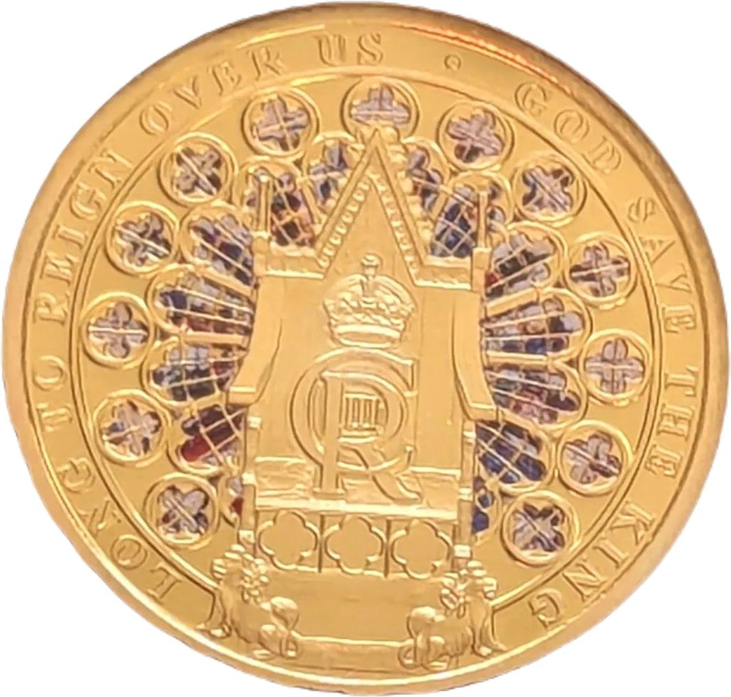 Gibraltar 2 Crowns - Charles III Coronation
