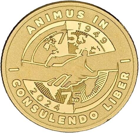 Gibraltar 1/25 Crown - Charles III 75 years of NATO