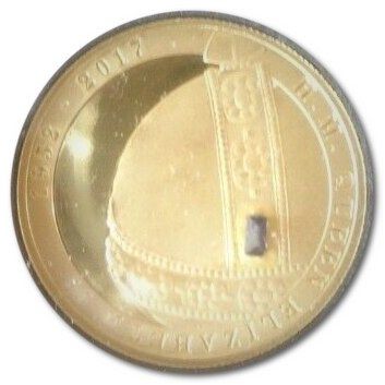 Gibraltar ⅒ Crowns - Elizabeth II Sapphire Jubilee