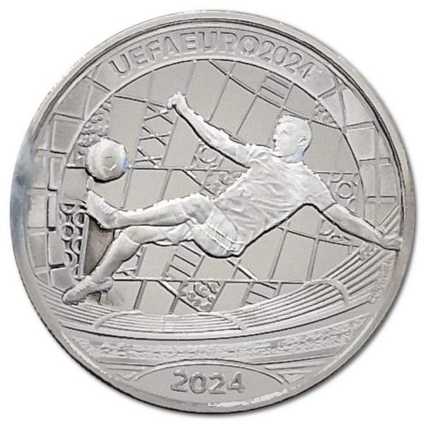 Gibraltar 5 Pounds UEFA Euro 2024 - Football Player