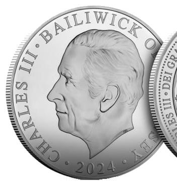 Guernsey 50 Pounds - Charles III The Royal Mews obverse