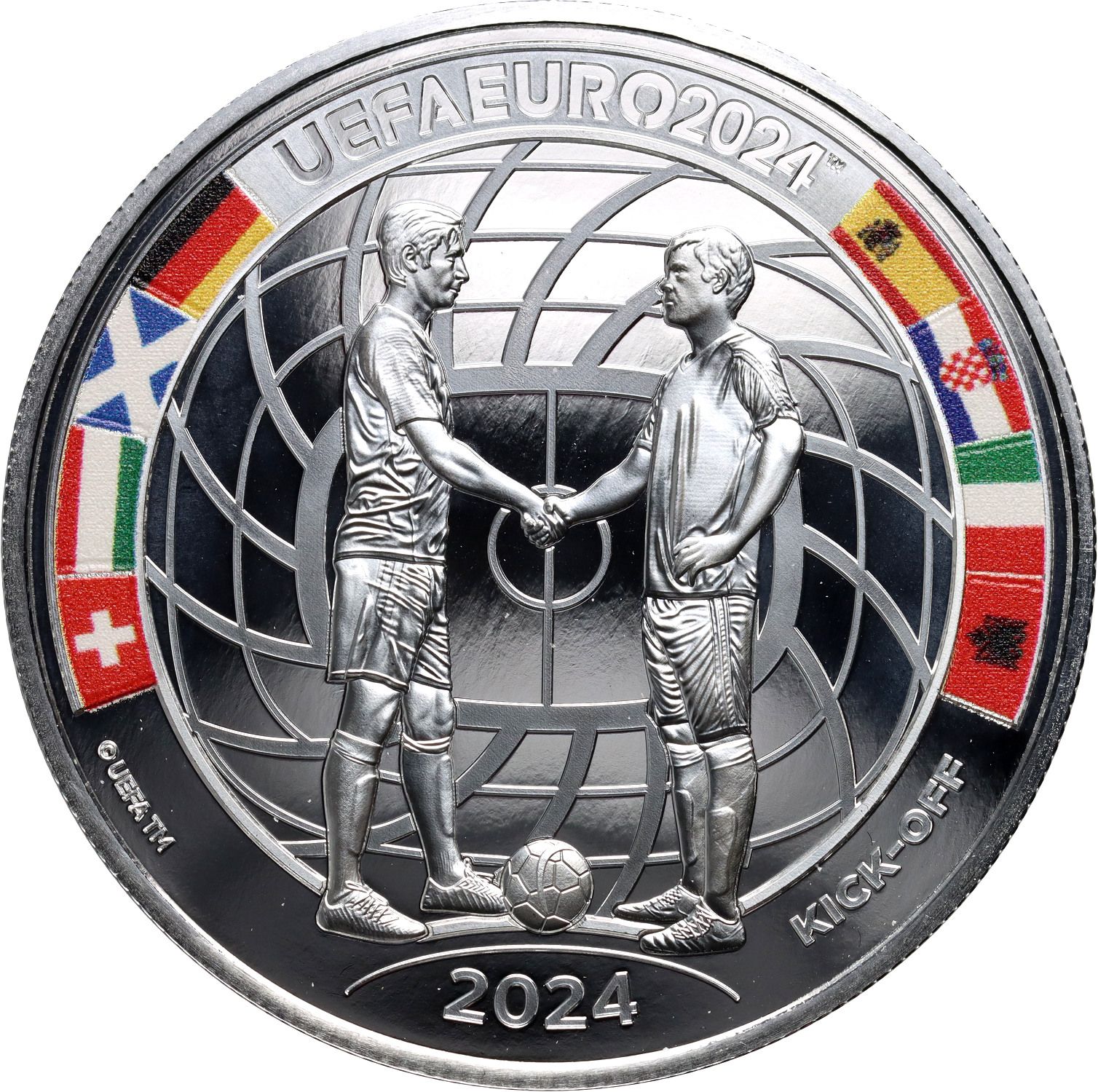 Gibraltar 5 Pounds UEFA Euro 2024 - Kick-Off