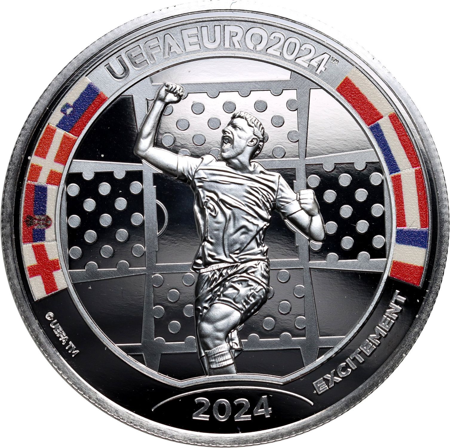 Gibraltar 5 Pounds UEFA Euro 2024 - Excitement