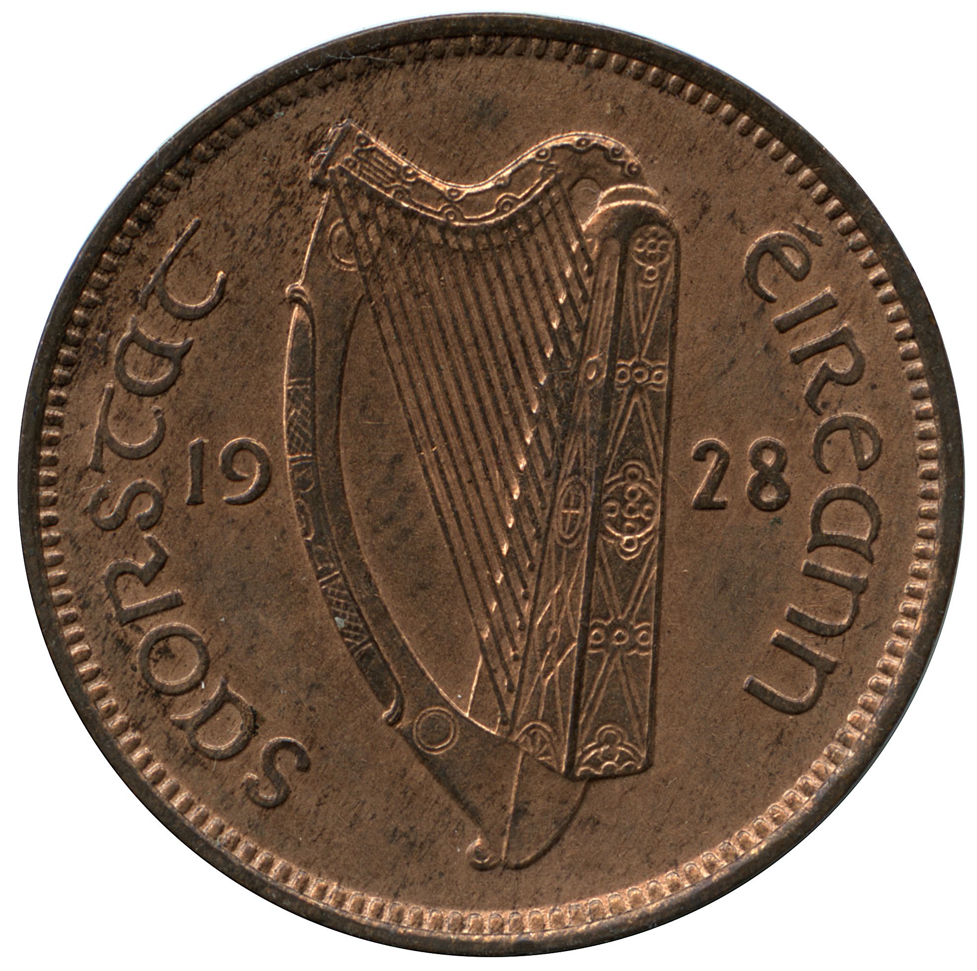 Ireland Feoirling / ¼ Phingin obverse