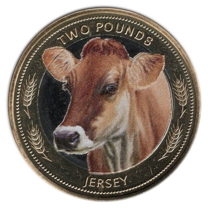 Jersey 2 Pounds - Charles III Heritage Breeds - Jersey