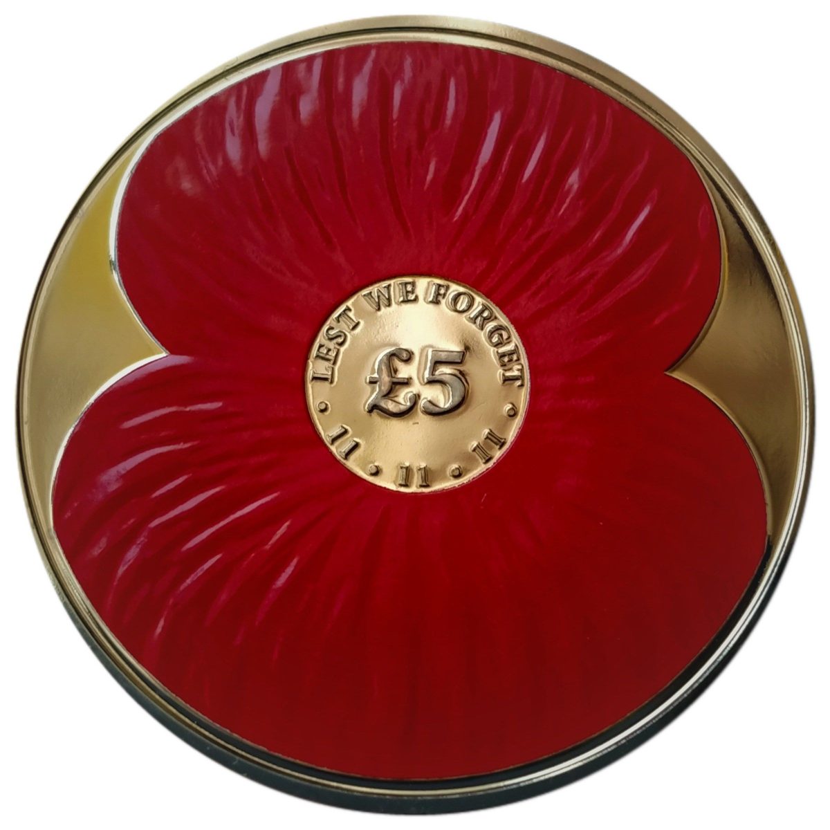 Jersey 5 Pounds - Elizabeth II Remembrance Day 2012