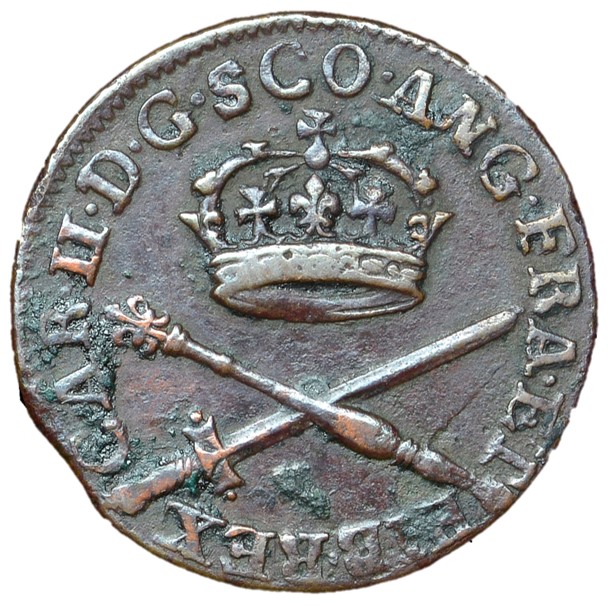 Scotland 1 Turner - Charles II obverse