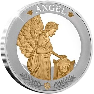 Saint Helena 1 Pound - Elizabeth II Napoleon Angel; 5th obverse