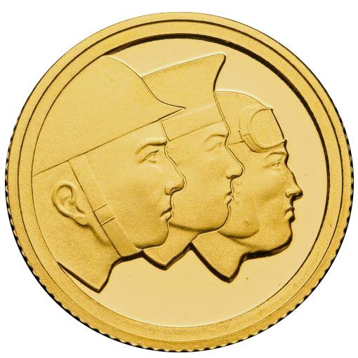 Gibraltar ¼ Sovereign - Elizabeth II 75th Ann. of D-Day