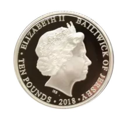 Jersey 10 Pounds - Elizabeth II The Centenary of the First World War obverse
