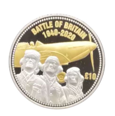 Jersey 10 Pounds - Elizabeth II Battle of Britain