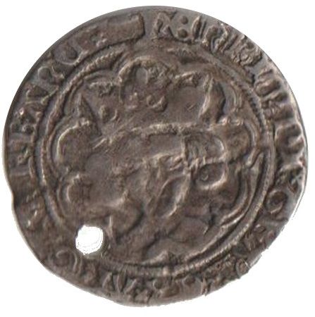1 Groat Leaf Trefoil issue obverse