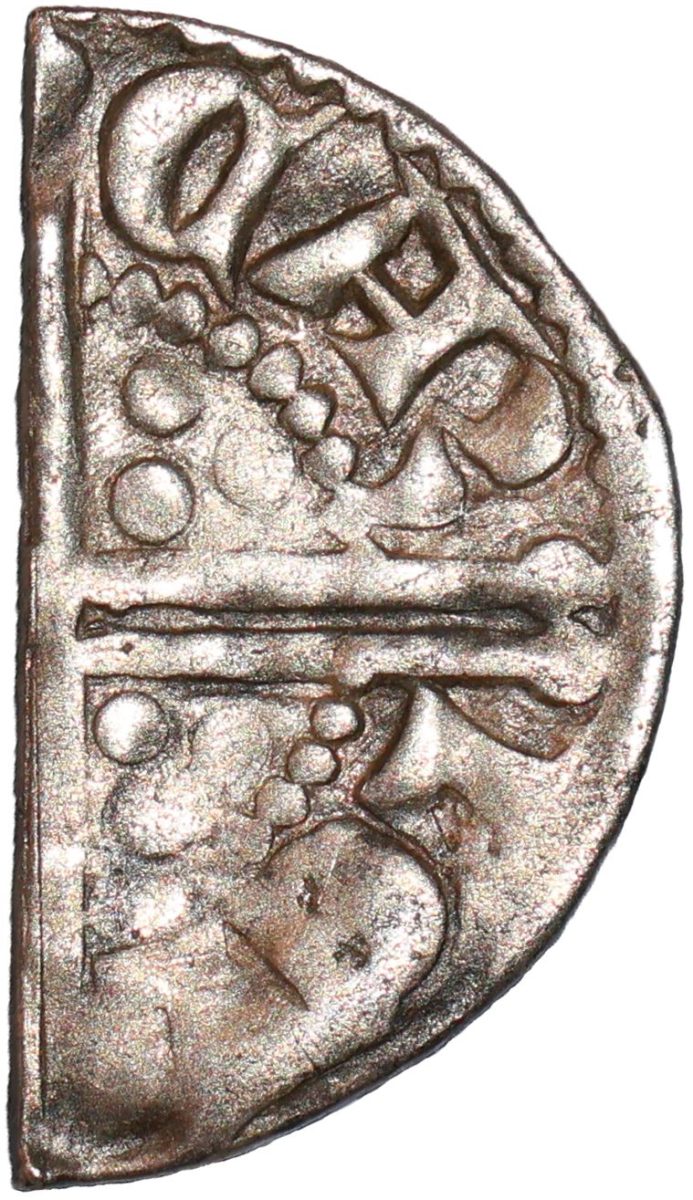 ½ Penny - Henry III Long Cross type; class 3ab