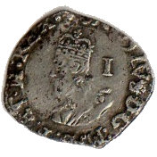 1 Penny - Charles I Tower; Group B obverse