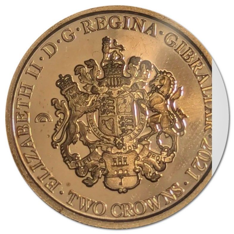 Gibraltar 2 Crowns - Elizabeth II Diana Remembered obverse