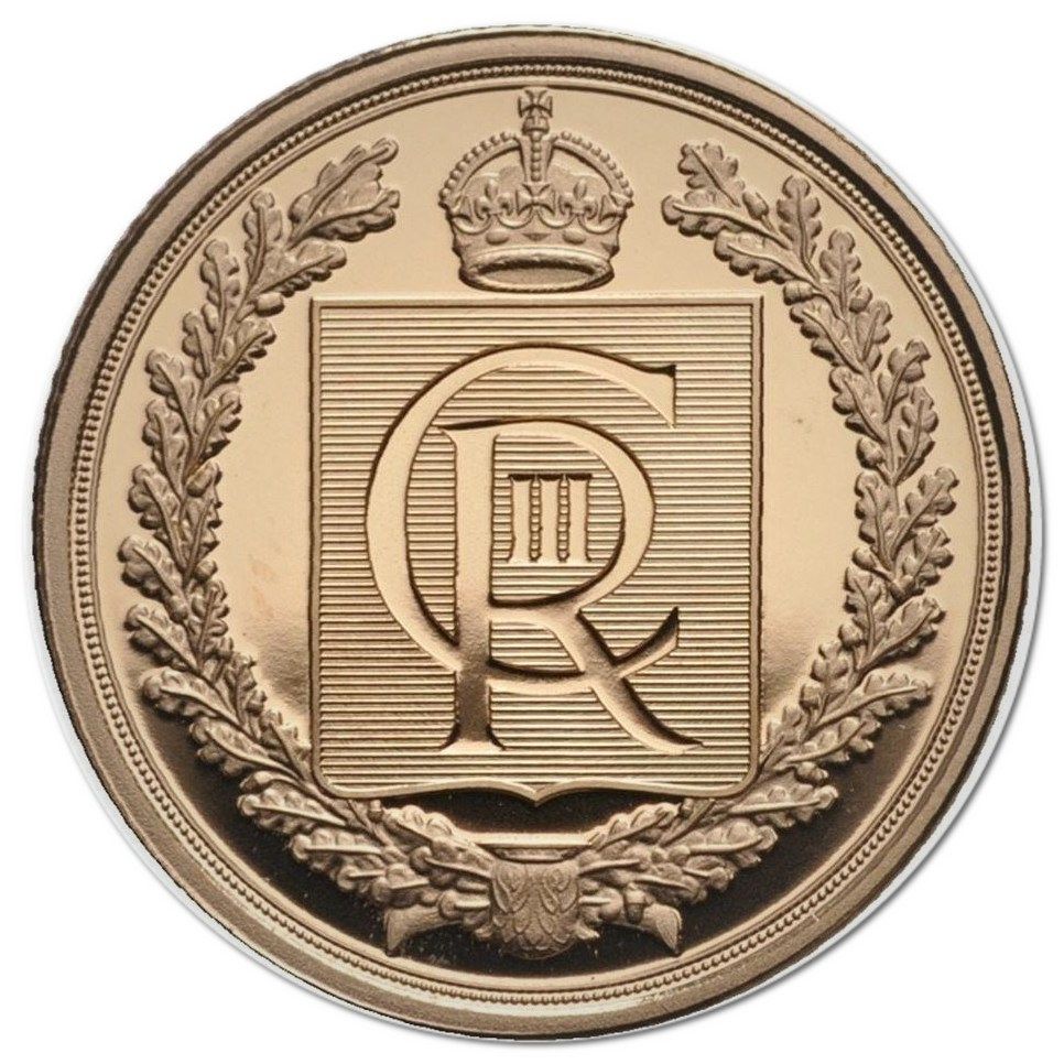 Gibraltar 1 Sovereign - Charles III Coronation