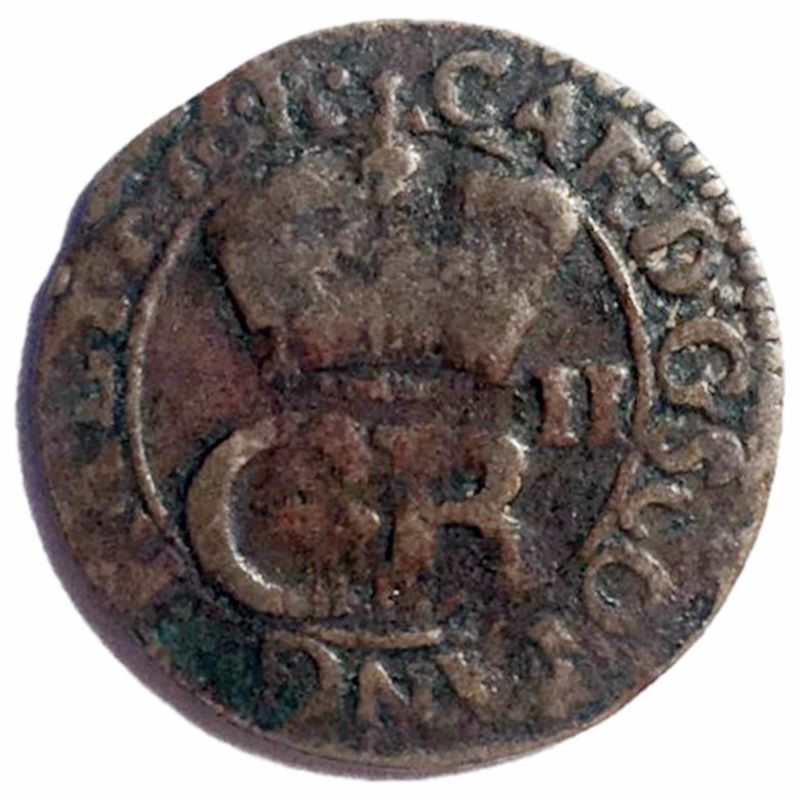 Scotland 1 Turner - Charles II obverse