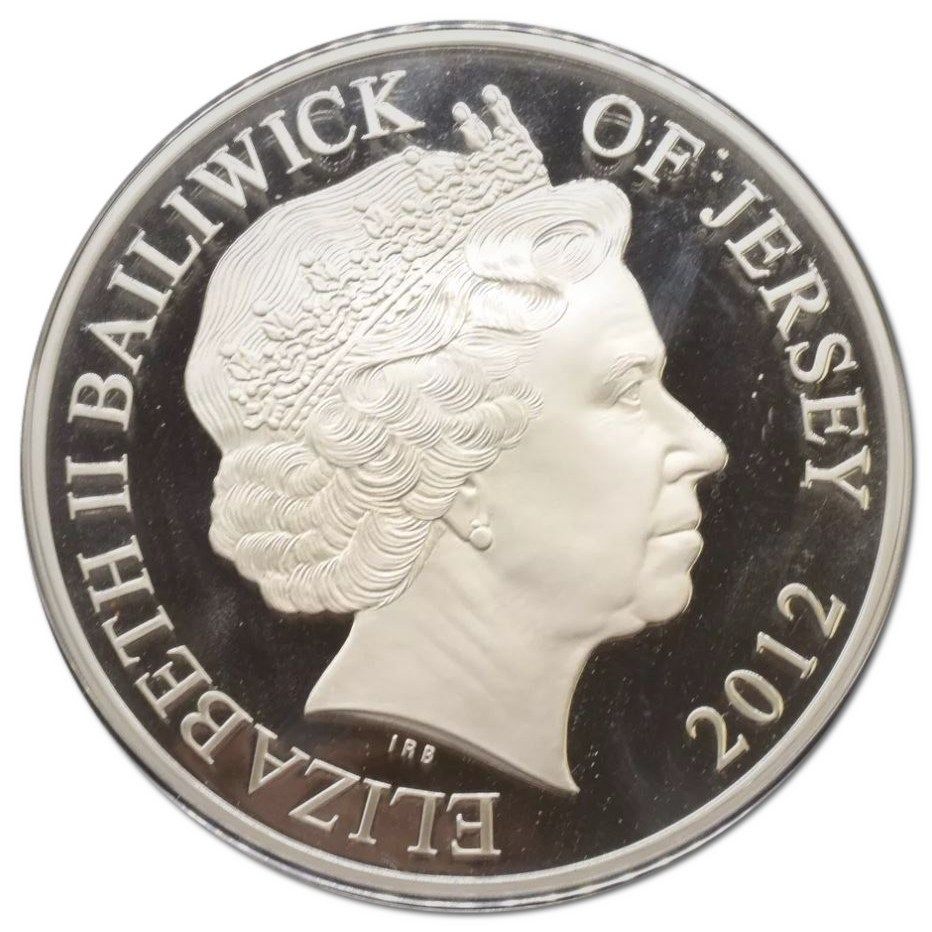 Jersey 50 Pounds - Elizabeth II Titanic Centenary obverse