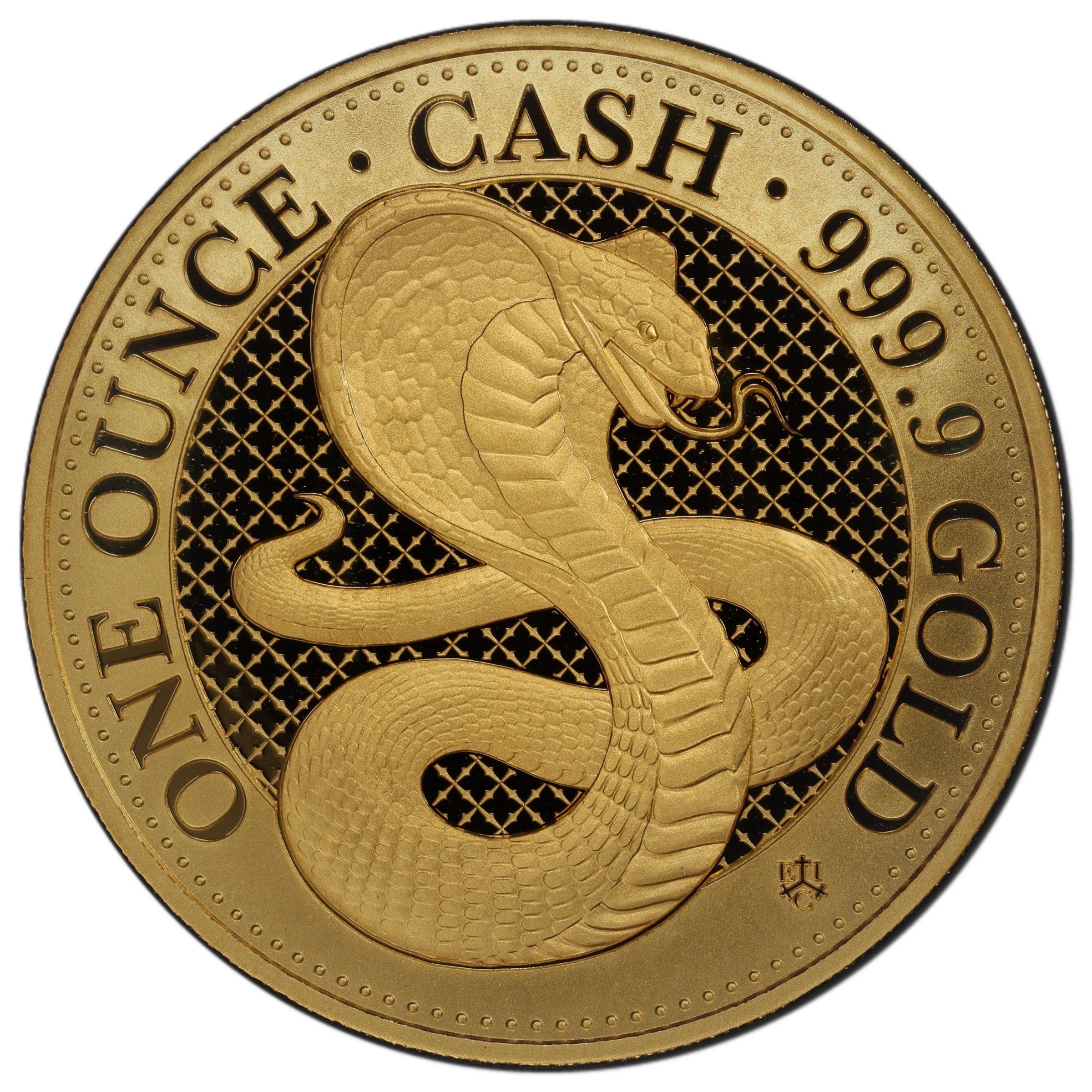 Saint Helena 100 Pounds - Elizabeth II India Wildlife - Cobra