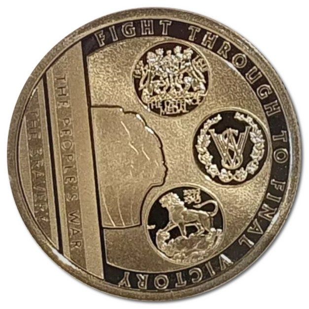 Gibraltar 2 Crowns - Elizabeth II The People's War - The Bravery