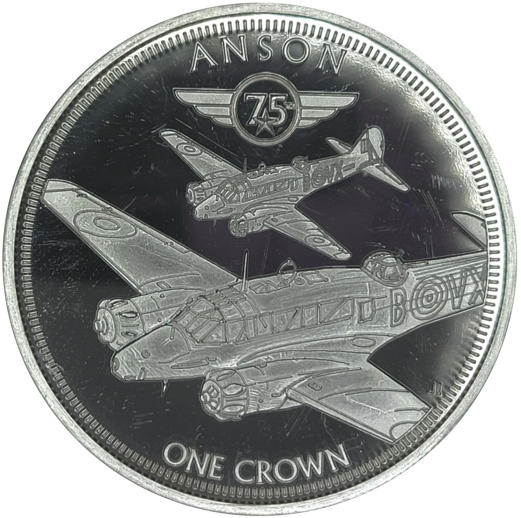 Tristan da Cunha 1 Crown - Elizabeth II Anson