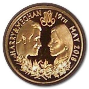 Gibraltar 1 Sovereign - Elizabeth II Royal Wedding