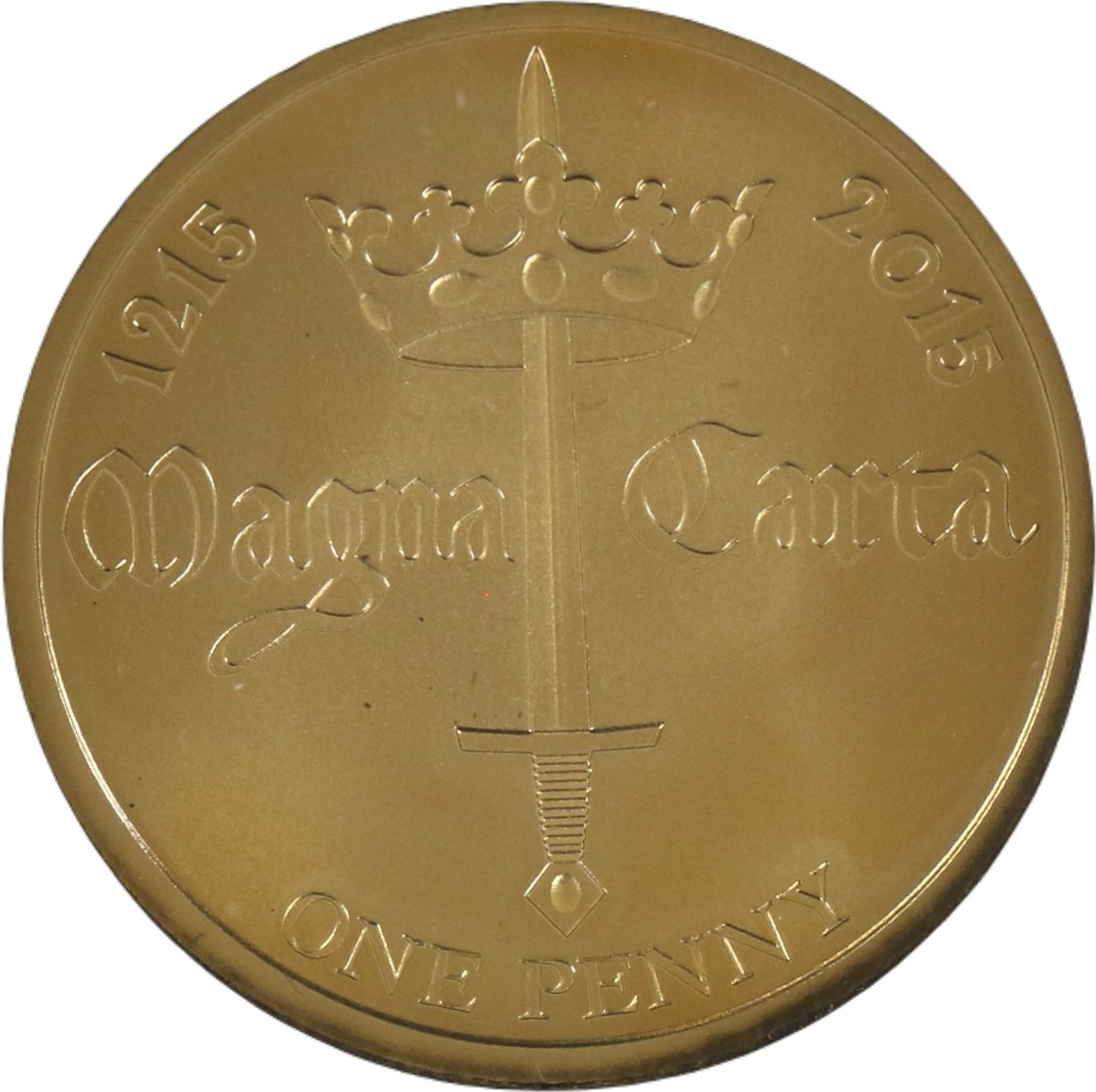 Jersey 1 Penny - Elizabeth II Magna Carta