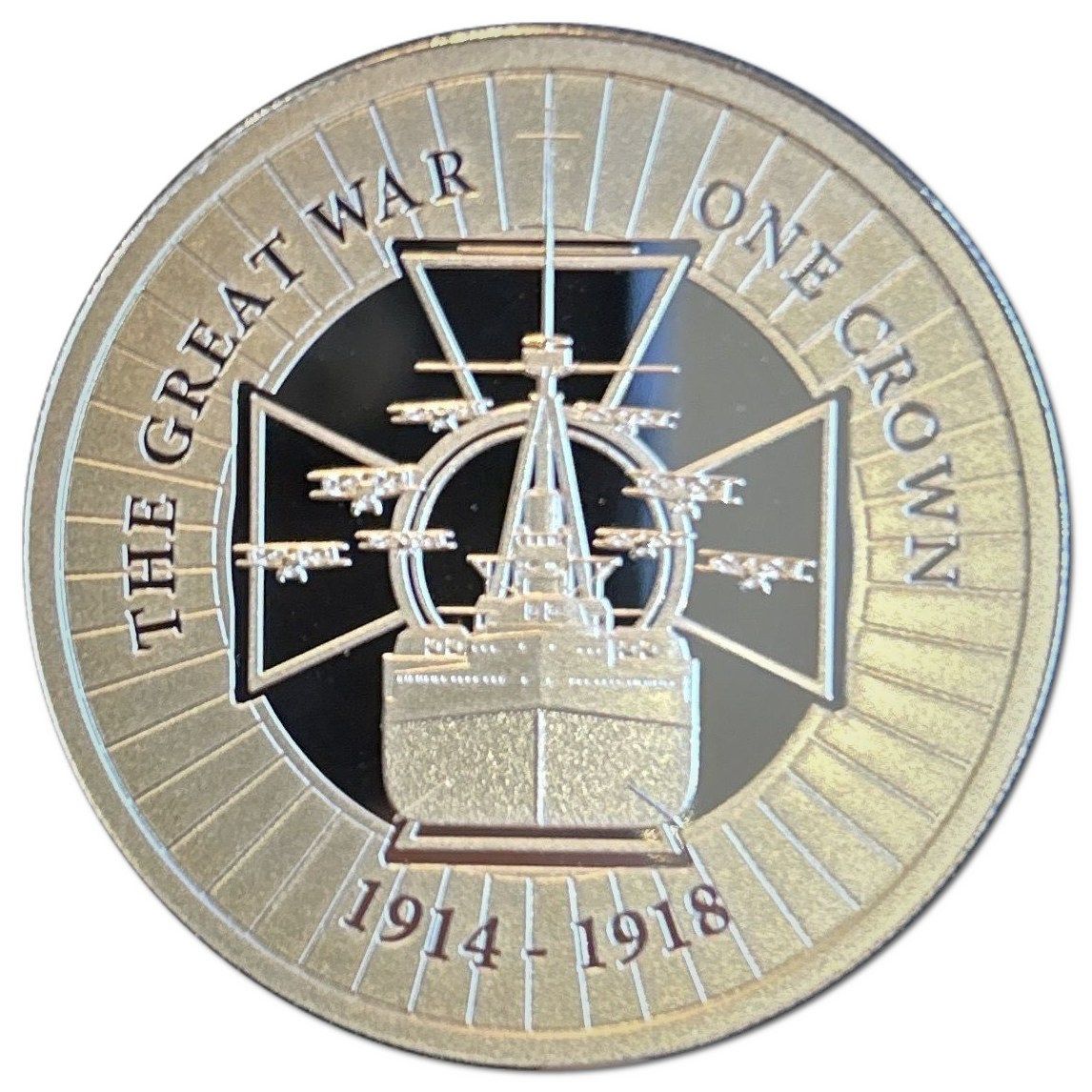 Gibraltar 1 Crown - Elizabeth II Victoria Cross