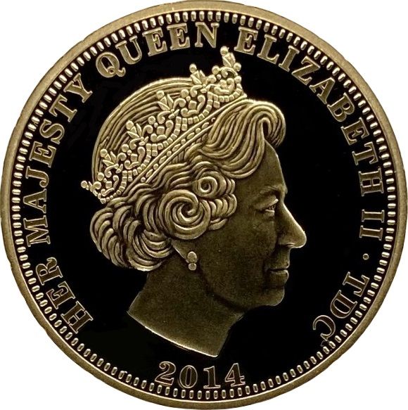 Tristan da Cunha 1 Crown - Elizabeth II Coronation obverse