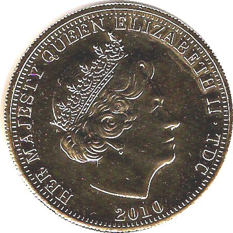 Tristan da Cunha 1 Crown - Elizabeth II Coronation obverse