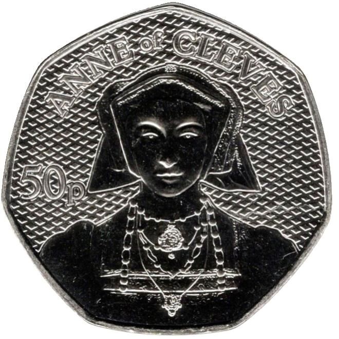 Guernsey 50 Pence - Charles III Anne of Cleves