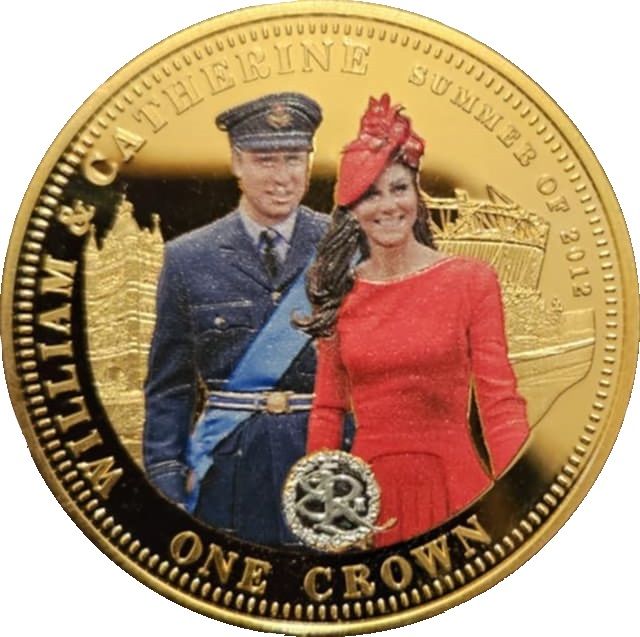 Tristan da Cunha 1 Crown - Elizabeth II Summer of 2012 reverse