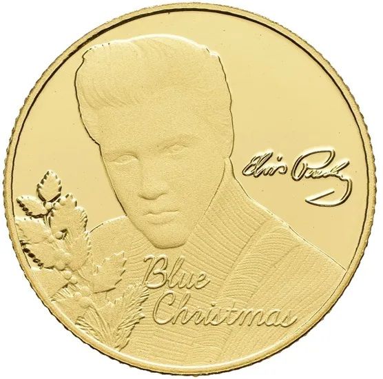 Gibraltar ⅕ Crown - Elizabeth II Elvis Presley