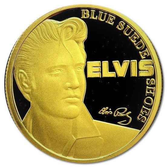 Gibraltar 2 Crowns - Charles III Elvis Presley