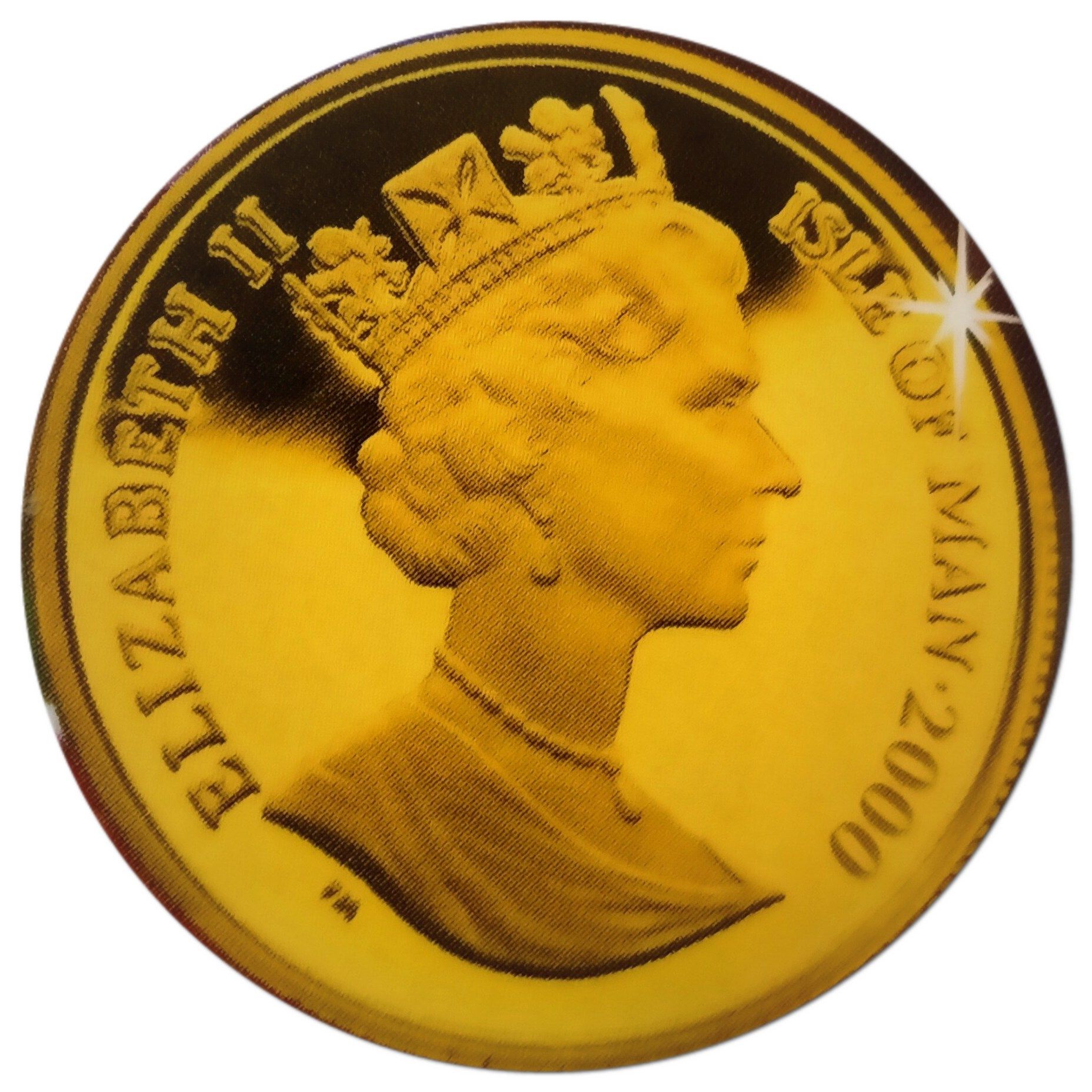 Isle of Man ⅕ Crown - Elizabeth II Olympics - Sailers
