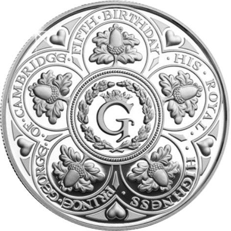 Jersey 10 Pounds - Elizabeth II Prince George Birthday Centenary