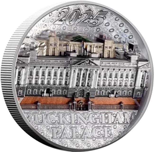 Jersey 5 Pounds - Charles III Buckingham Palace