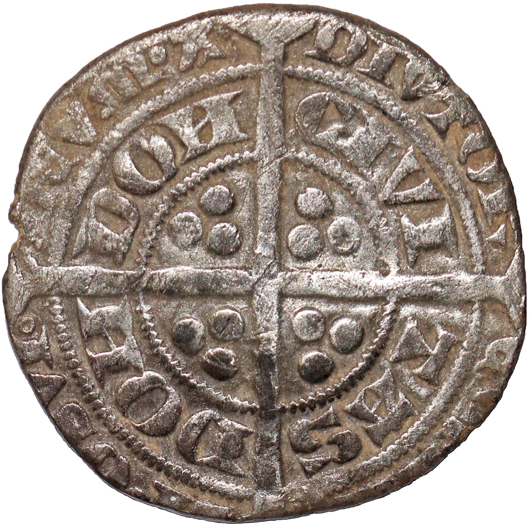 1 Groat - Edward III 4th issue; Pre-treaty period, series C