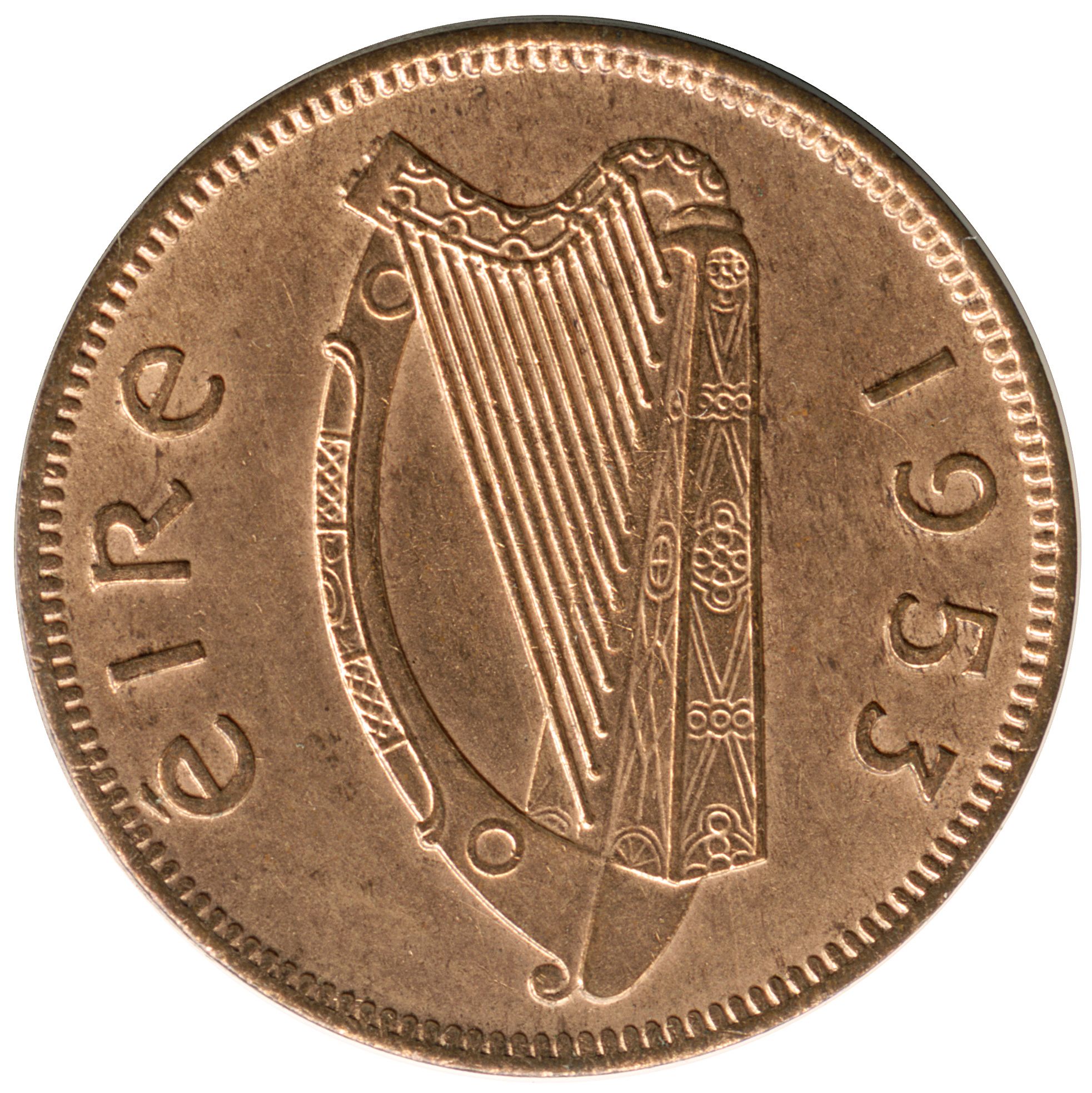 Ireland Feoirling / ¼ Phingin obverse