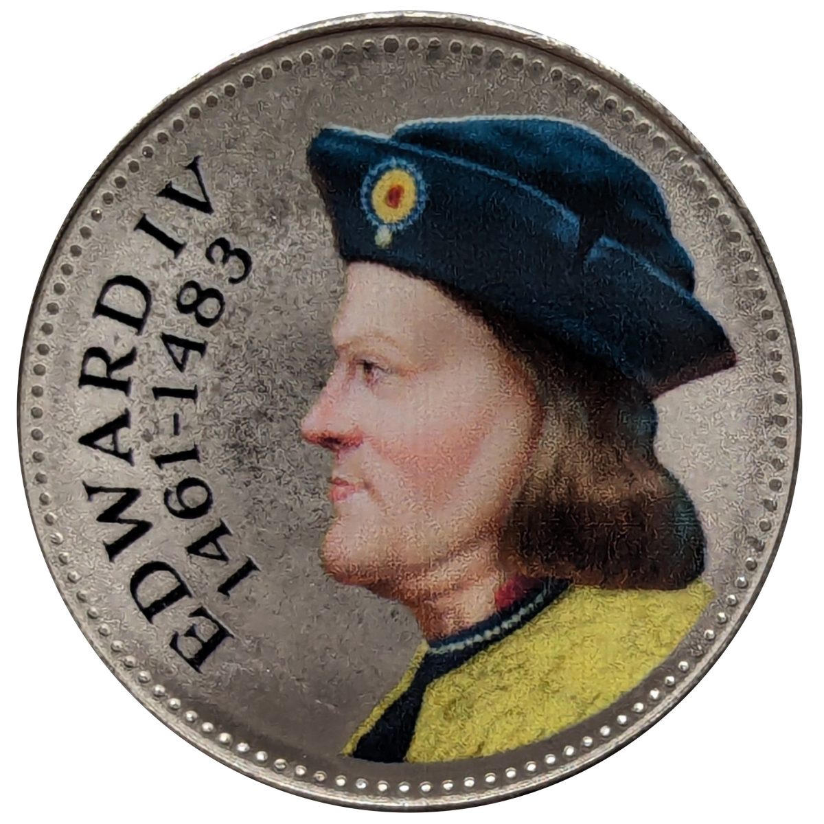Jersey 10 Pence - Charles III King Edward IV reverse